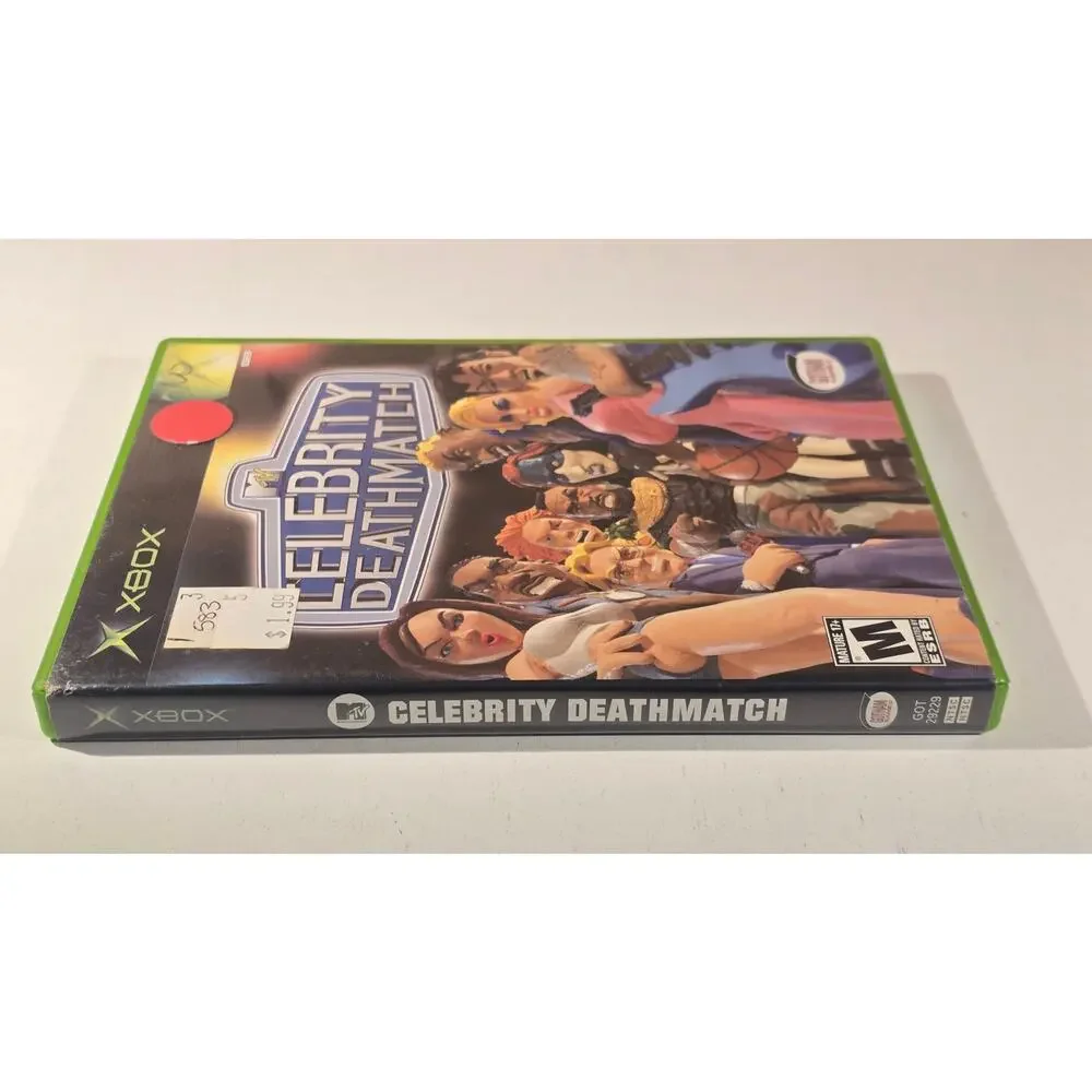 MTV Celebrity Deathmatch Original Xbox Game CIB Complete